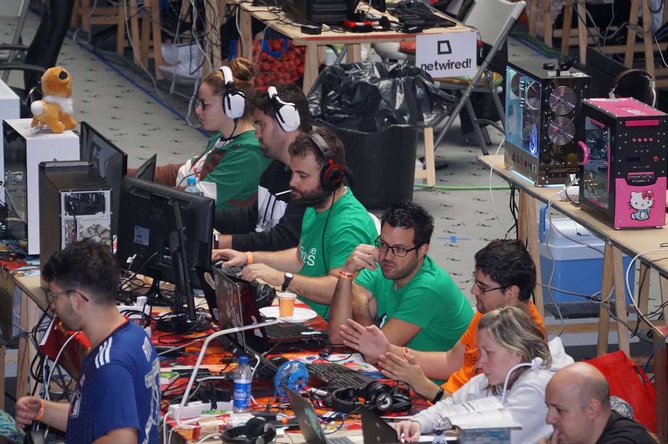 Mas de 400 participantes en la Lan Party arroyana. 