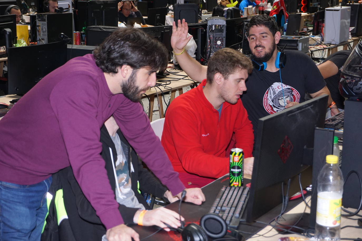 Mas de 400 participantes en la Lan Party arroyana. 