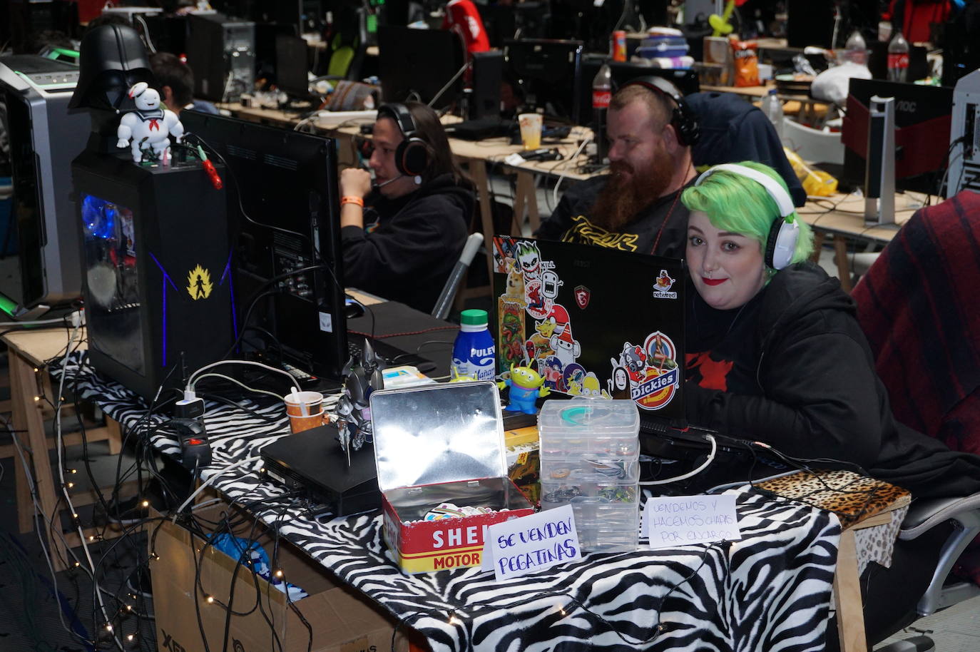 Mas de 400 participantes en la Lan Party arroyana. 