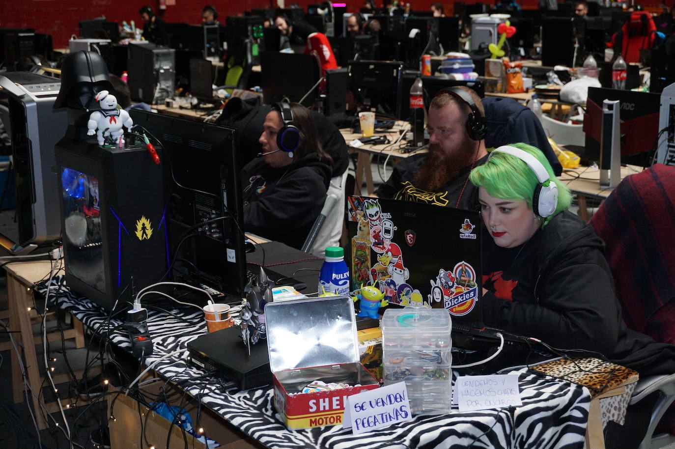 Mas de 400 participantes en la Lan Party arroyana. 