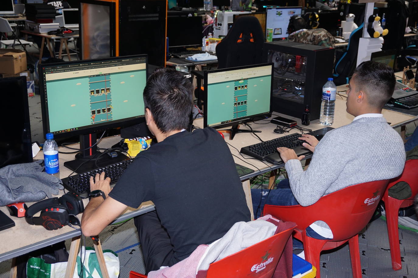 Mas de 400 participantes en la Lan Party arroyana. 