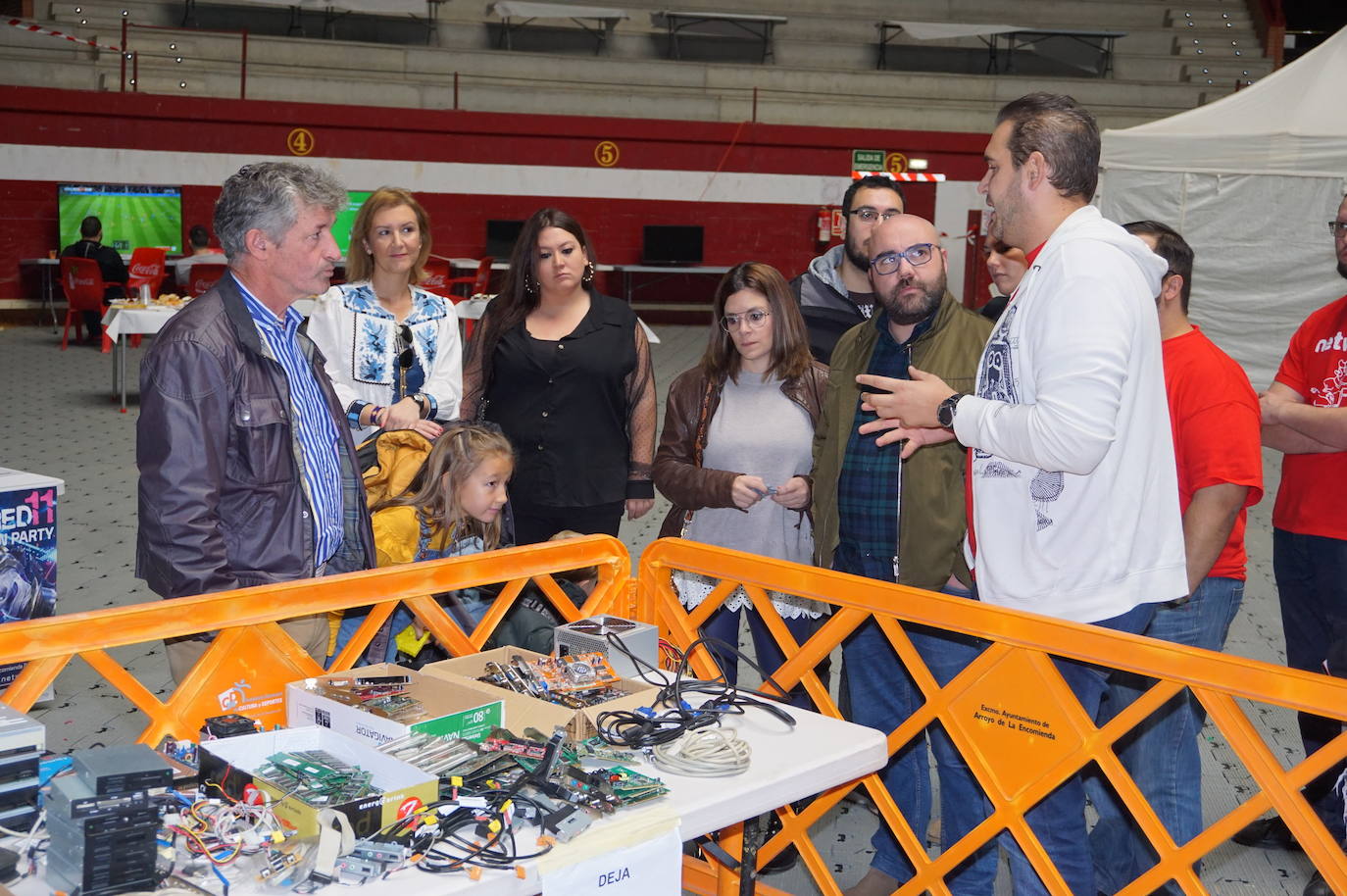 Mas de 400 participantes en la Lan Party arroyana. 