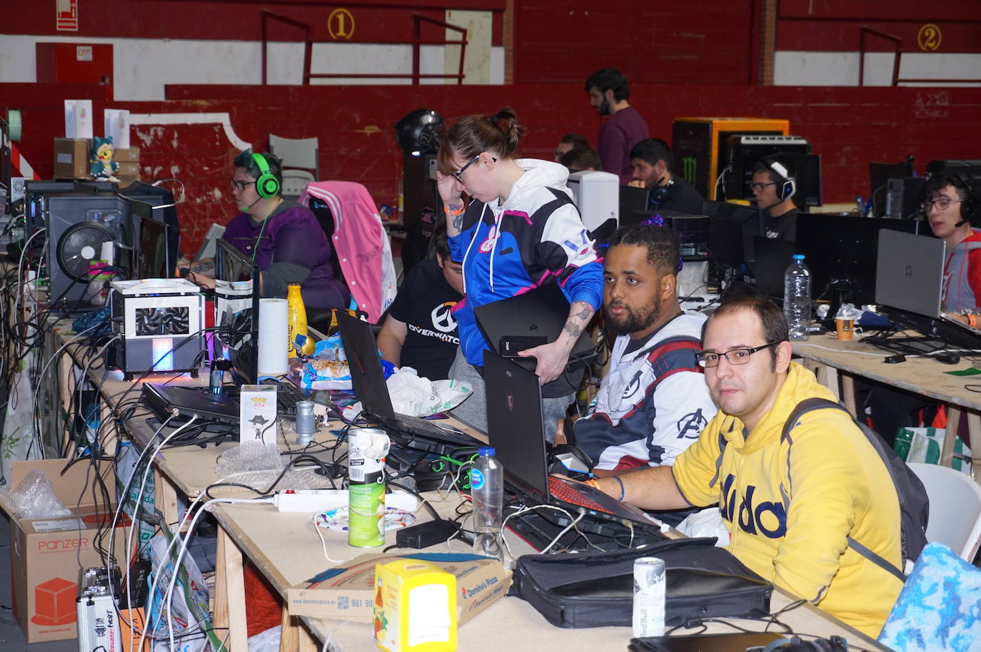 Mas de 400 participantes en la Lan Party arroyana. 
