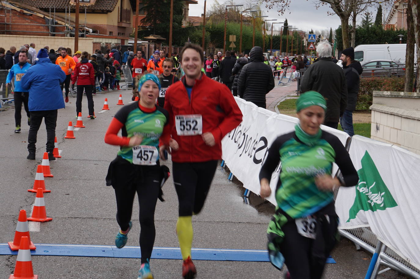 Ganadoras de la prueba femenina de 10 kilómetros. 