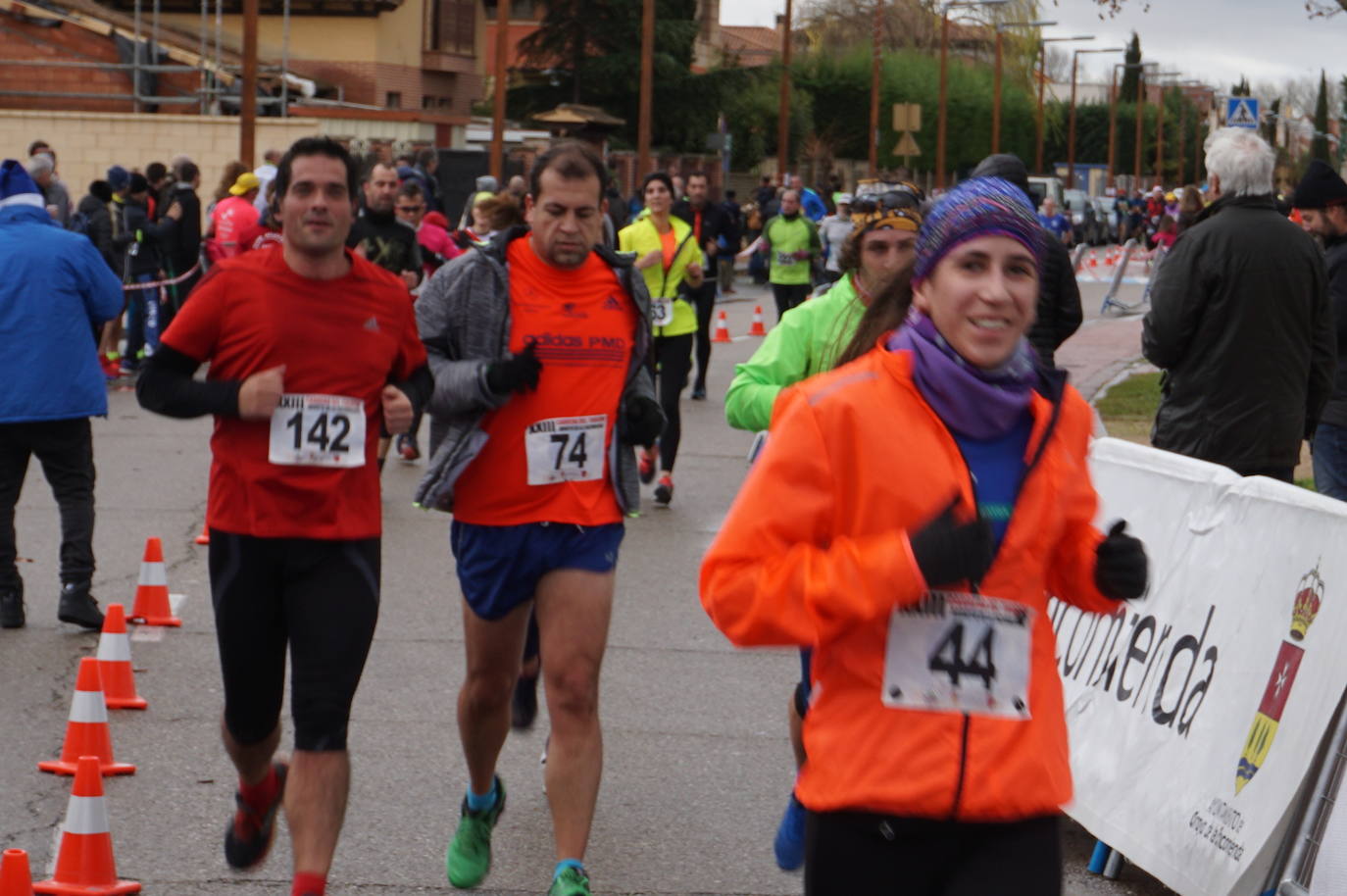 Ganadoras de la prueba femenina de 10 kilómetros. 