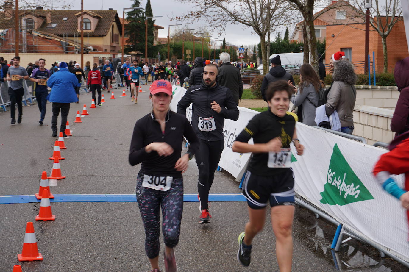 Ganadoras de la prueba femenina de 10 kilómetros. 