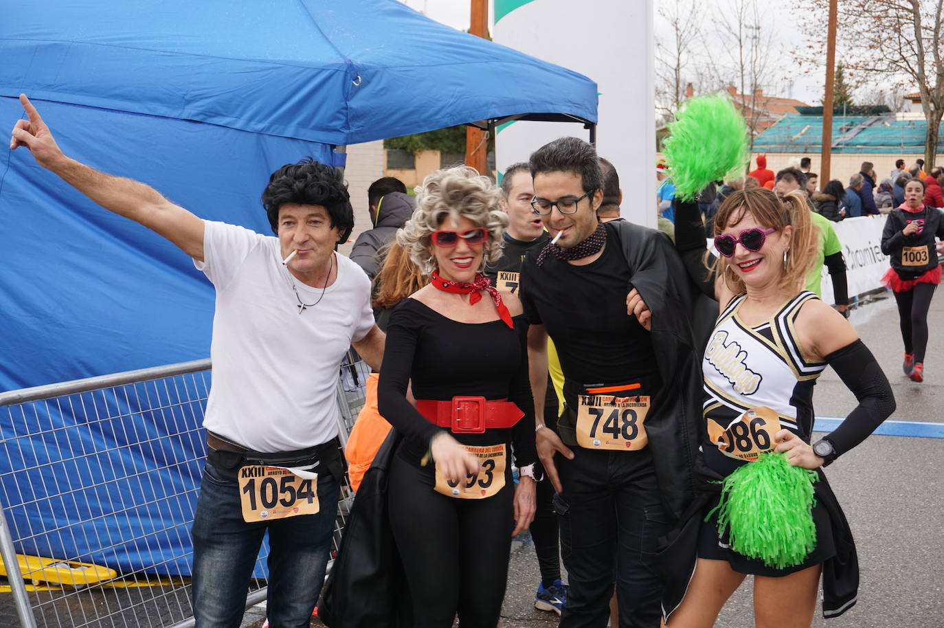 Ganadoras de la prueba femenina de 10 kilómetros. 