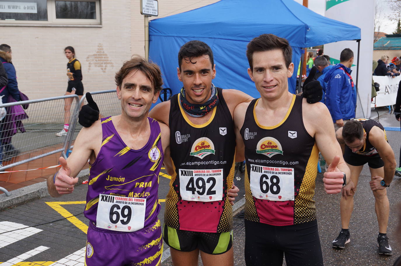 Ganadoras de la prueba femenina de 10 kilómetros. 