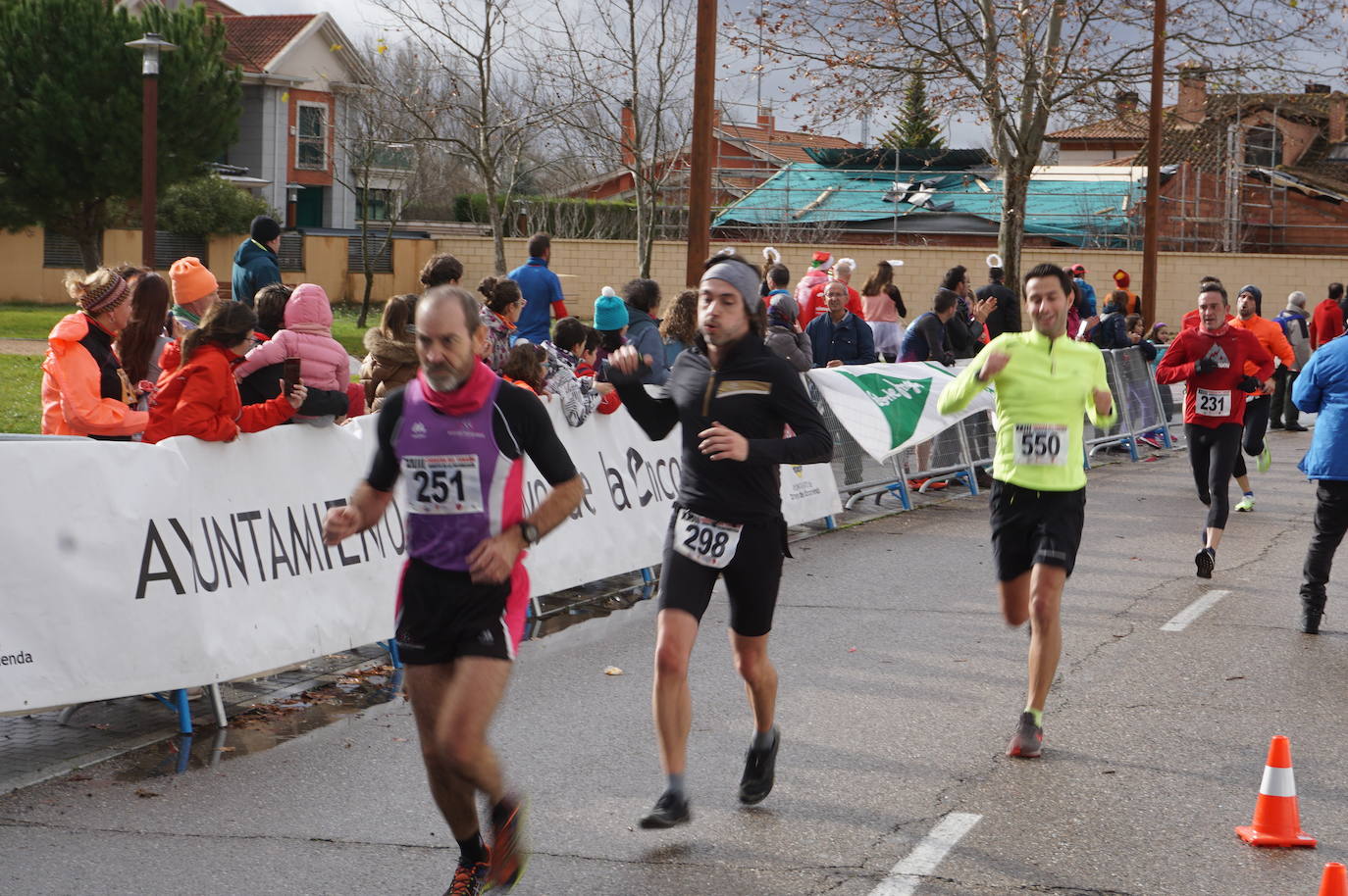 Ganadoras de la prueba femenina de 10 kilómetros. 