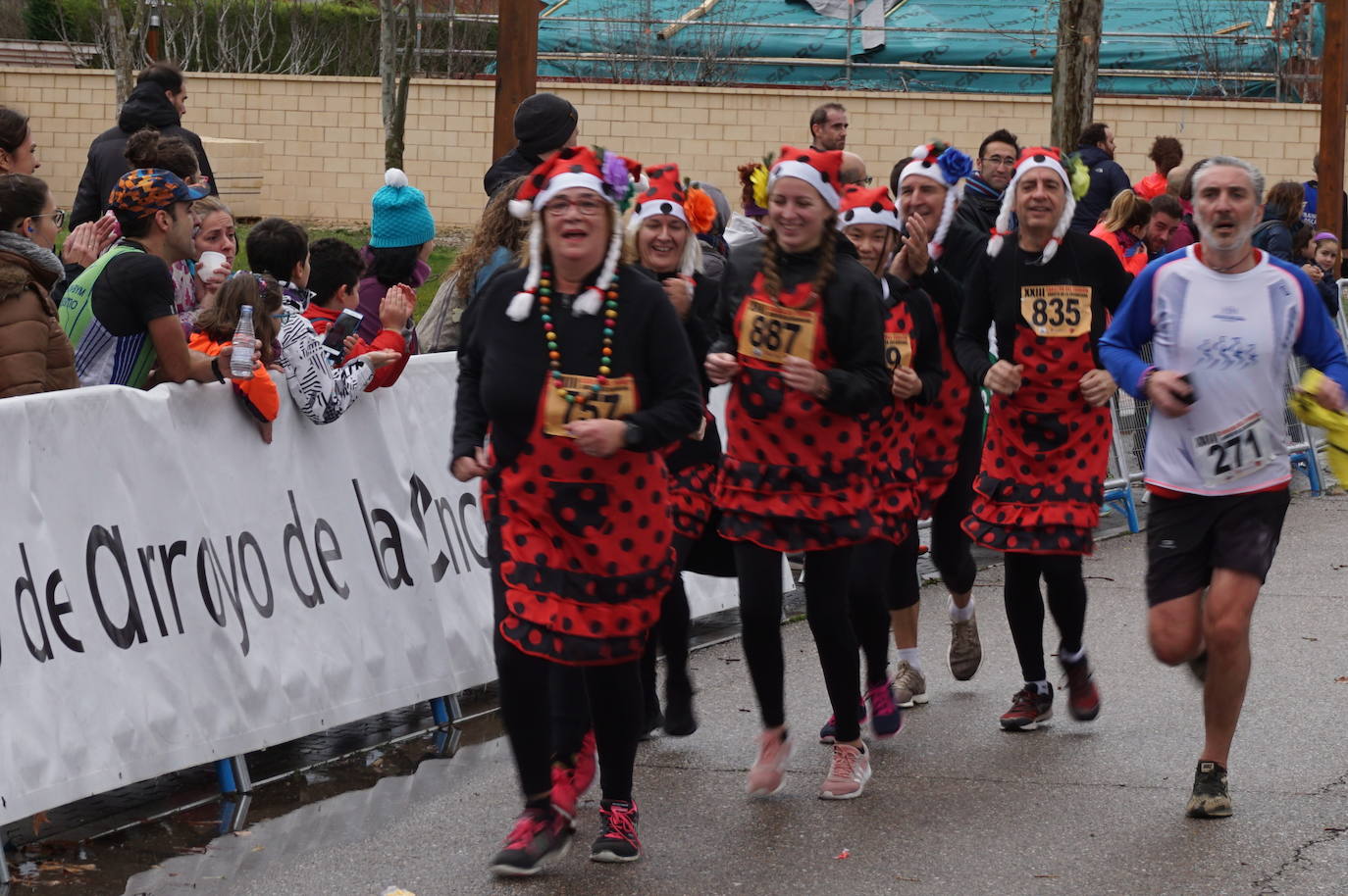 Ganadoras de la prueba femenina de 10 kilómetros. 