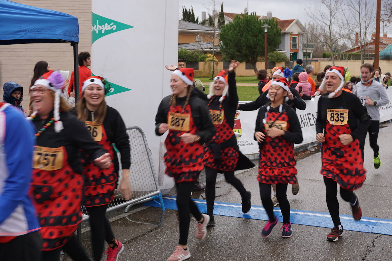 Ganadoras de la prueba femenina de 10 kilómetros. 
