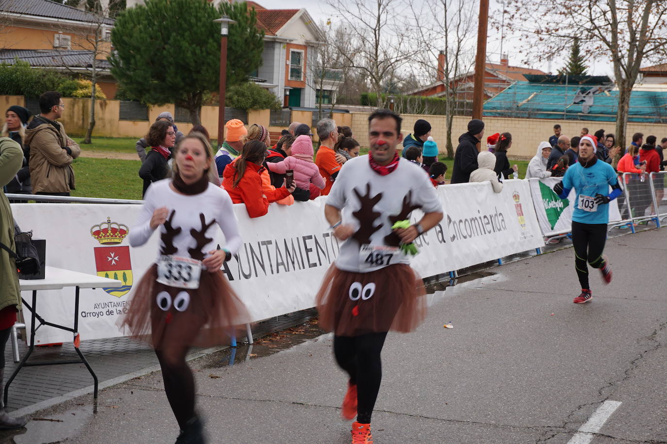 Ganadoras de la prueba femenina de 10 kilómetros. 