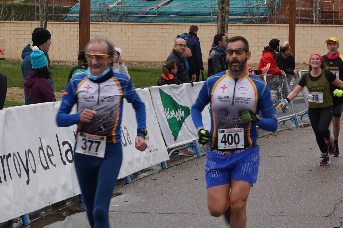 Ganadoras de la prueba femenina de 10 kilómetros. 