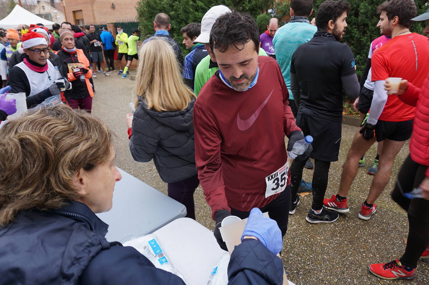 Ganadoras de la prueba femenina de 10 kilómetros. 