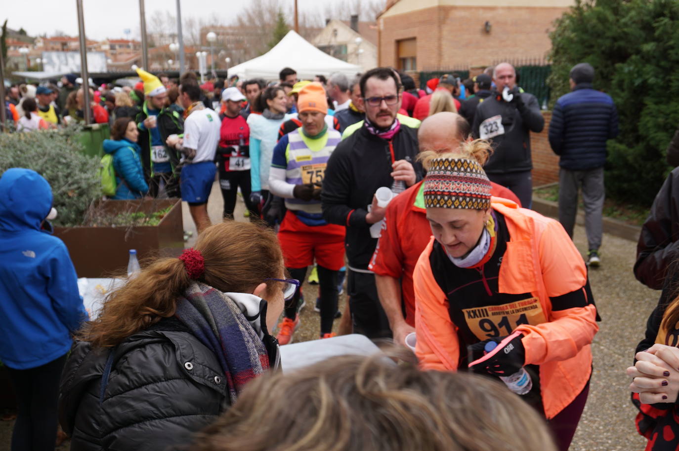 Ganadoras de la prueba femenina de 10 kilómetros. 