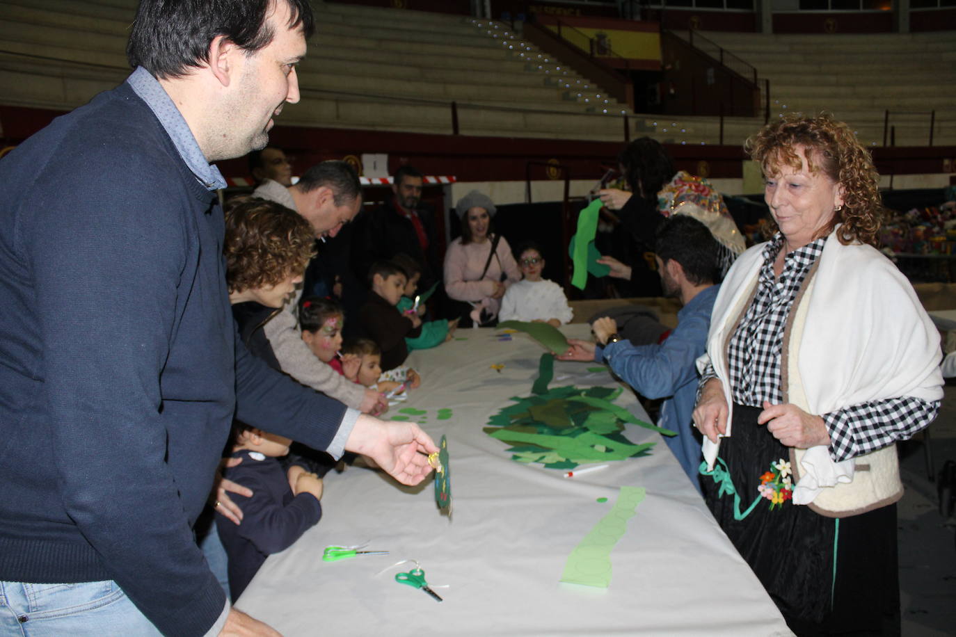 Adoración de los Reyes Magos al Niño Jesús en el portal de Belén. 
