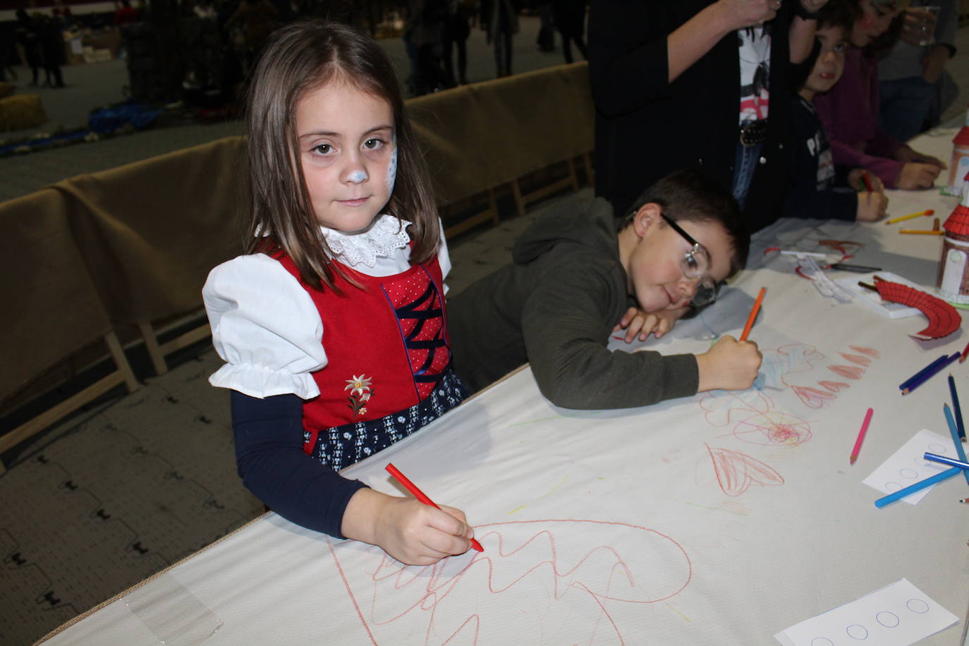 Adoración de los Reyes Magos al Niño Jesús en el portal de Belén. 