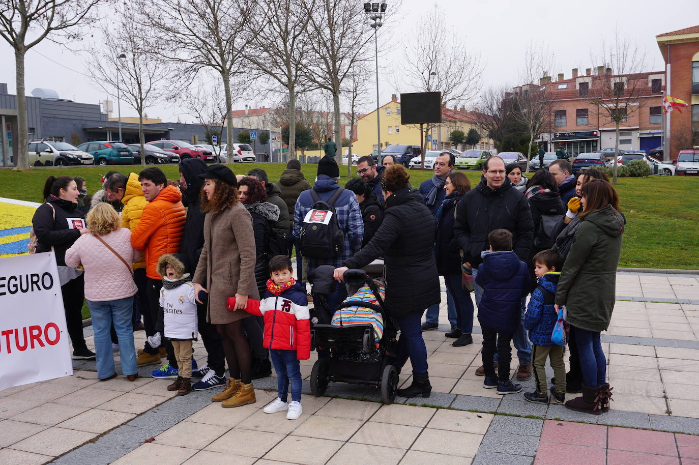 Lectura del manifiesto de la plataforma. 