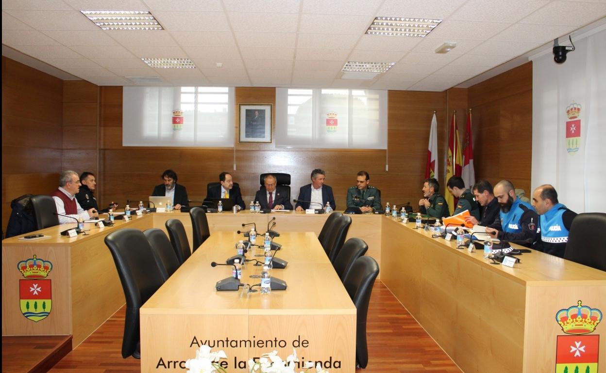 Reunión de la Junta de Seguridad Local. 