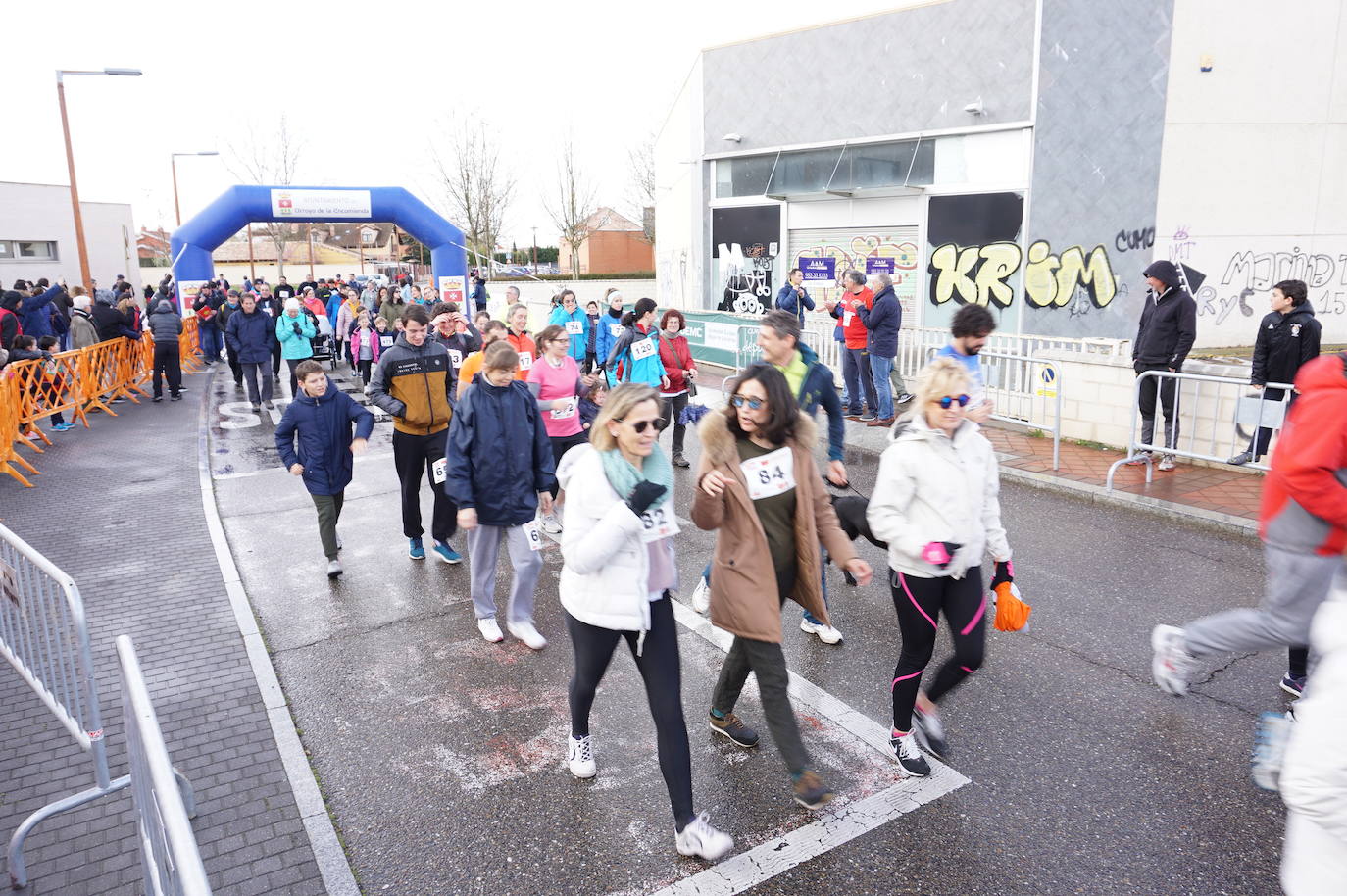 Hasta 600 personas participaron en la prueba solidaria de Entreculturas en Arroyo. 