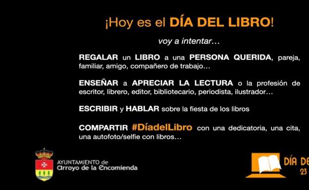 Arroyo celebra el Día del Libro. 