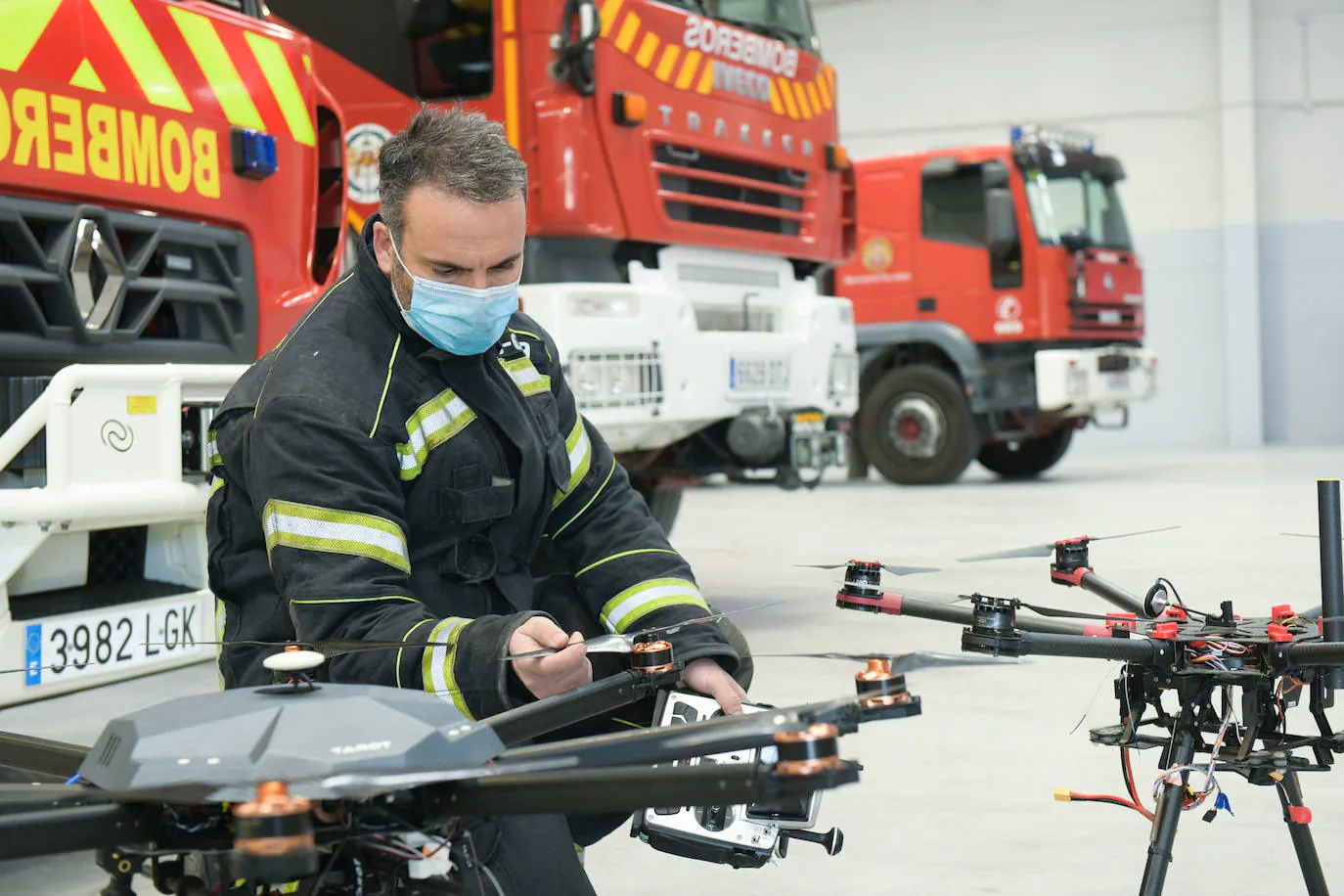 Fotos: Nuevo parque de bomberos de la provincia de Valladolid en Arroyo