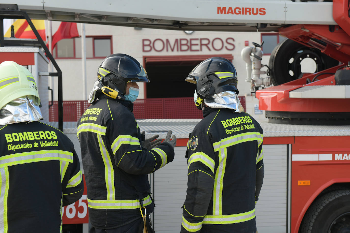 Fotos: Nuevo parque de bomberos de la provincia de Valladolid en Arroyo