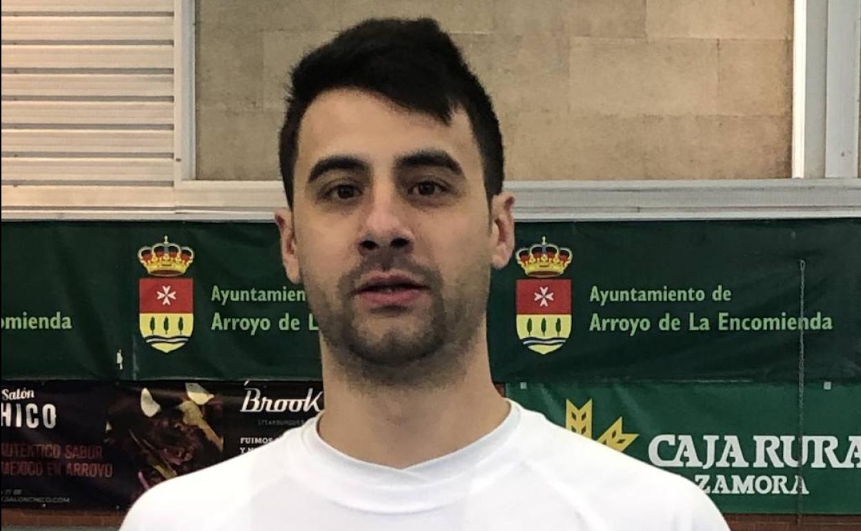 David Cárdaba, jugador del Unión Arroyo de fútbol sala. 