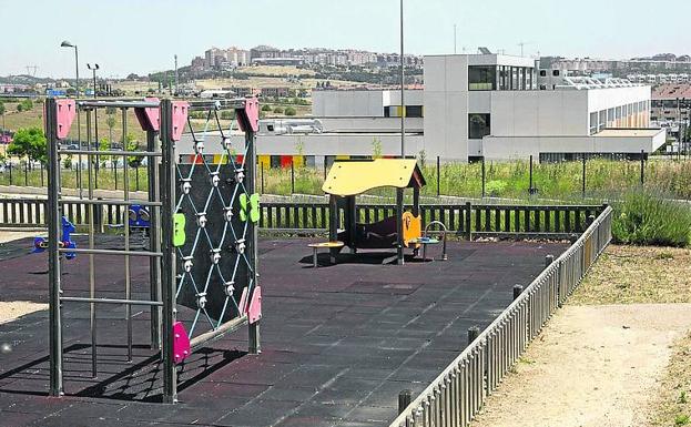 Uno de los parques infantiles de los que dispone Doña Juana.