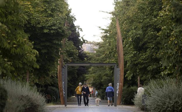 Parque infantil en La Vega. 