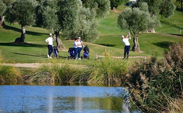 Golpe desde una de las calles de Sotoverde. 