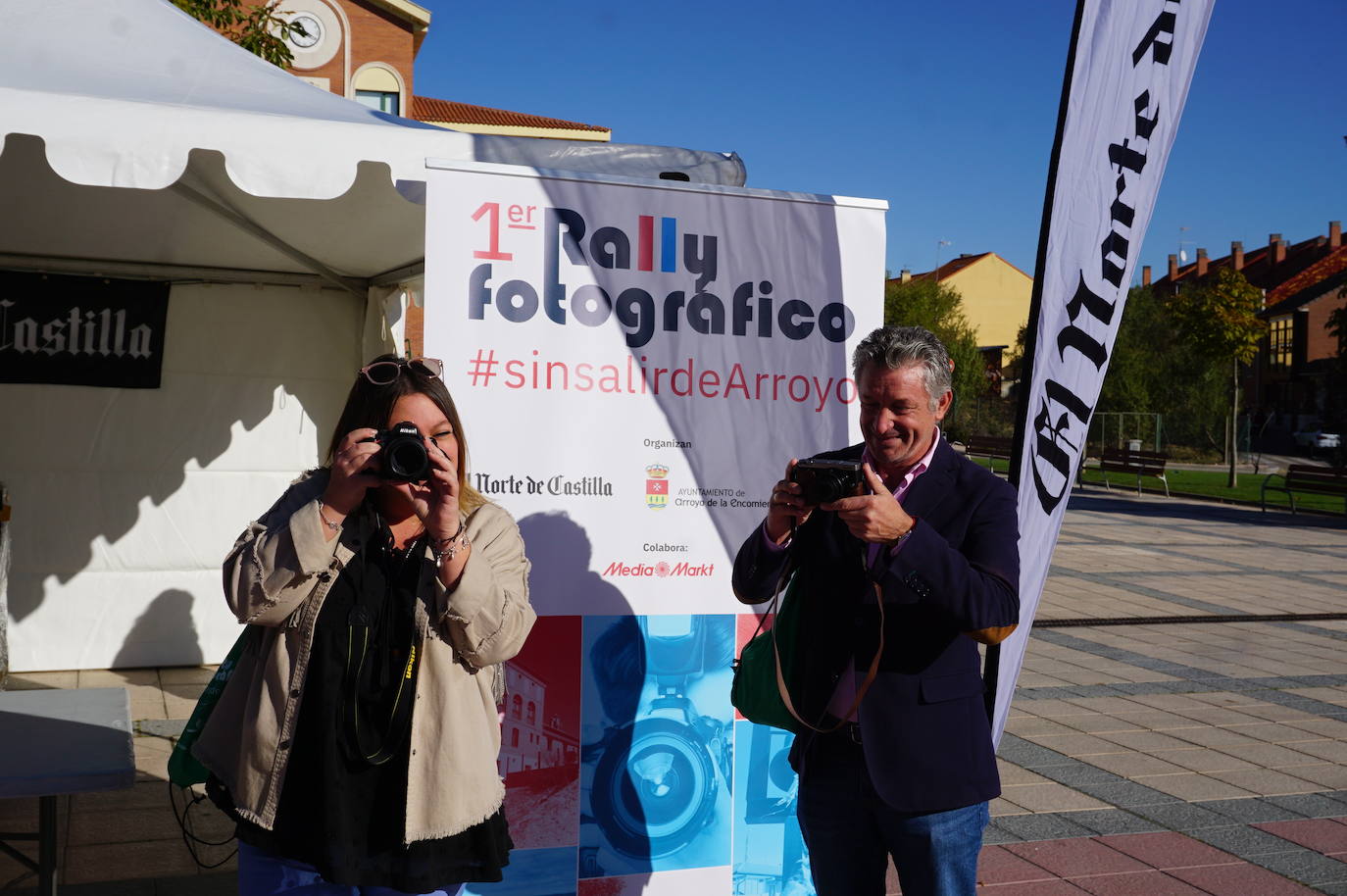 Más de un centenar de participantes en el I Rally Fotográfico de Arroyo de la Encomienda. 