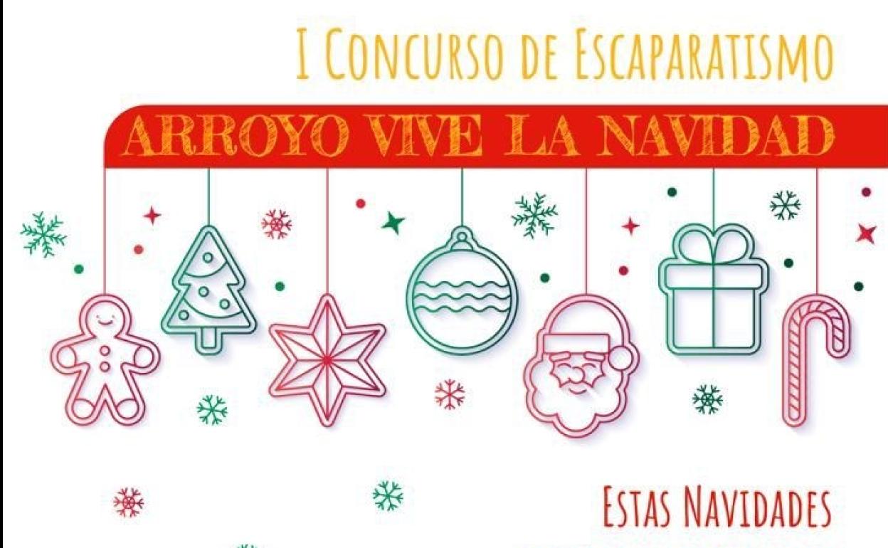 Cartel del Concurso de Escaparates de Arroyo. 