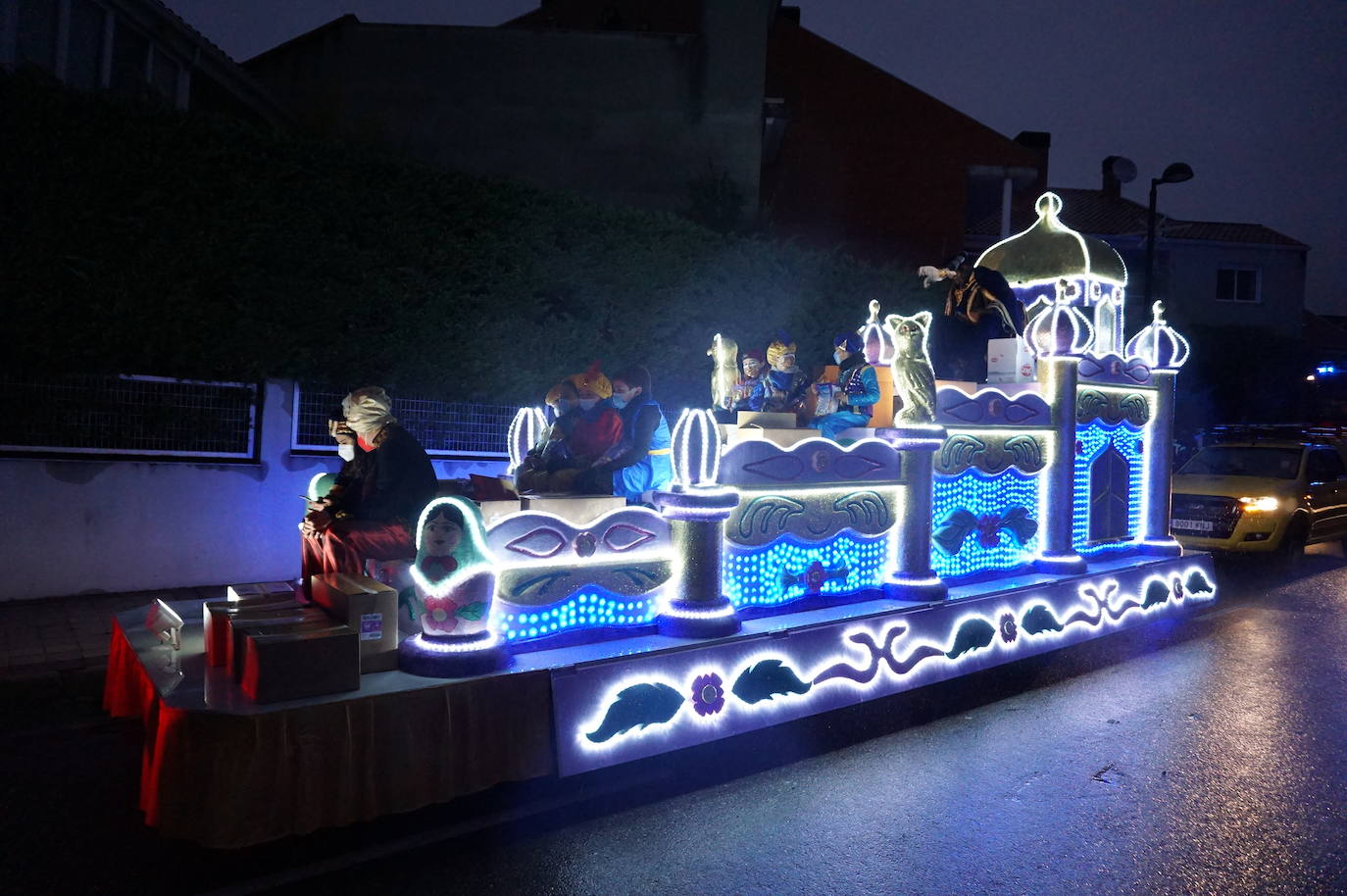 Cabalgata de Reyes Magos en Arroyo. 