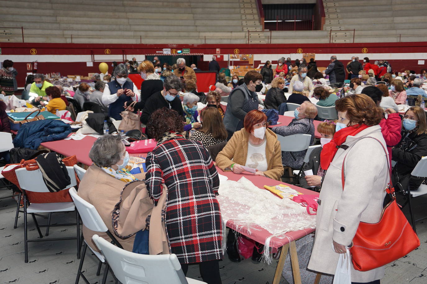 Han participado 500 personas, el máximo del aforo permitido. 
