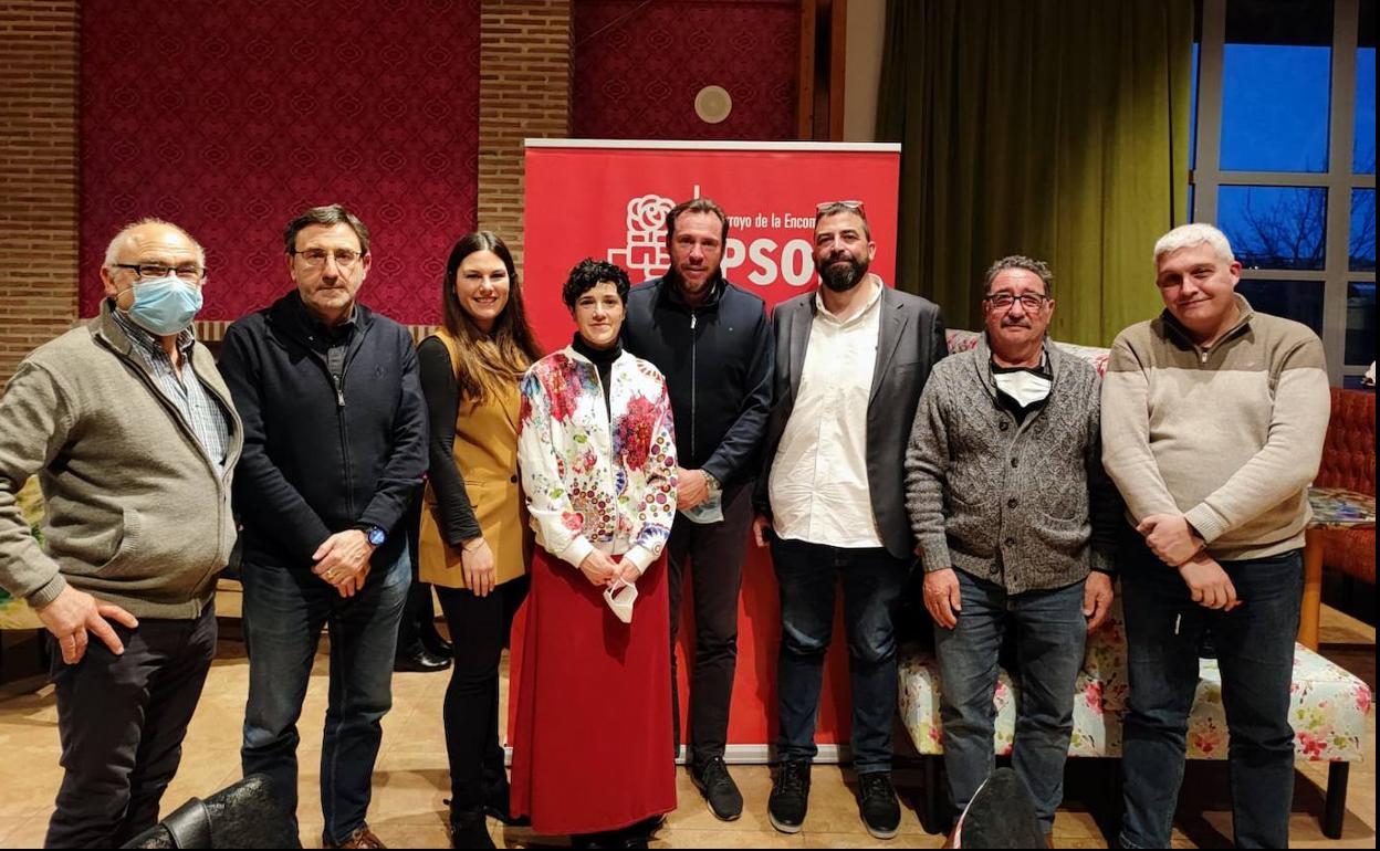La nueva Comisión Ejecutiva del PSOE de Arroyo, con Óscar Puente 