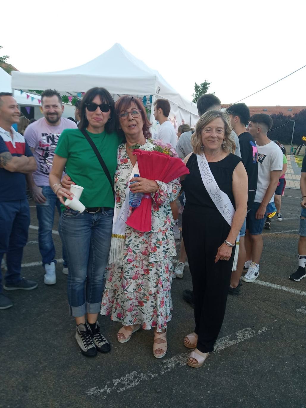 Reyes y reinas de 2022, Pregoneras y corporación municipal tras el pregón inaugural 