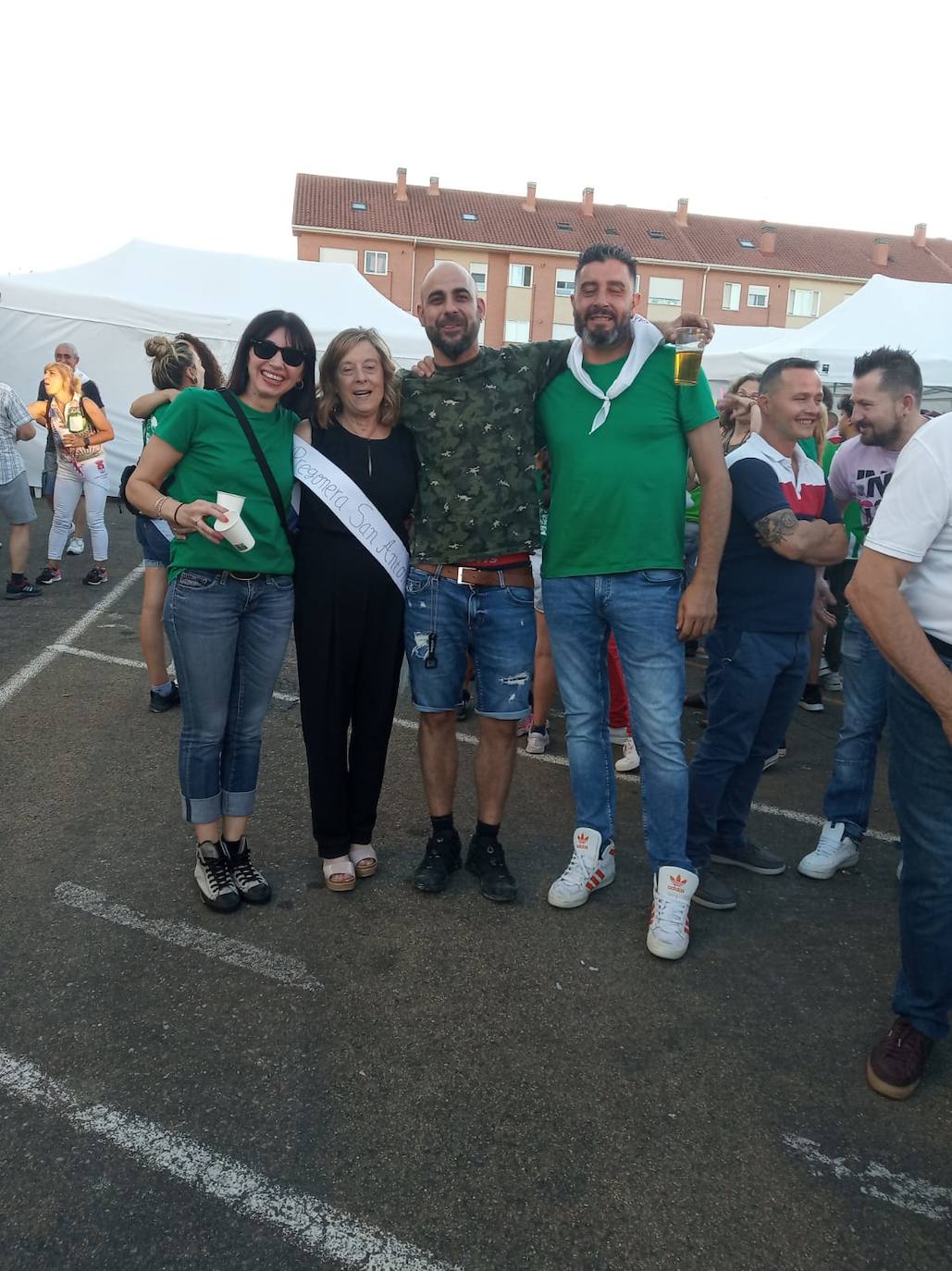 Reyes y reinas de 2022, Pregoneras y corporación municipal tras el pregón inaugural 