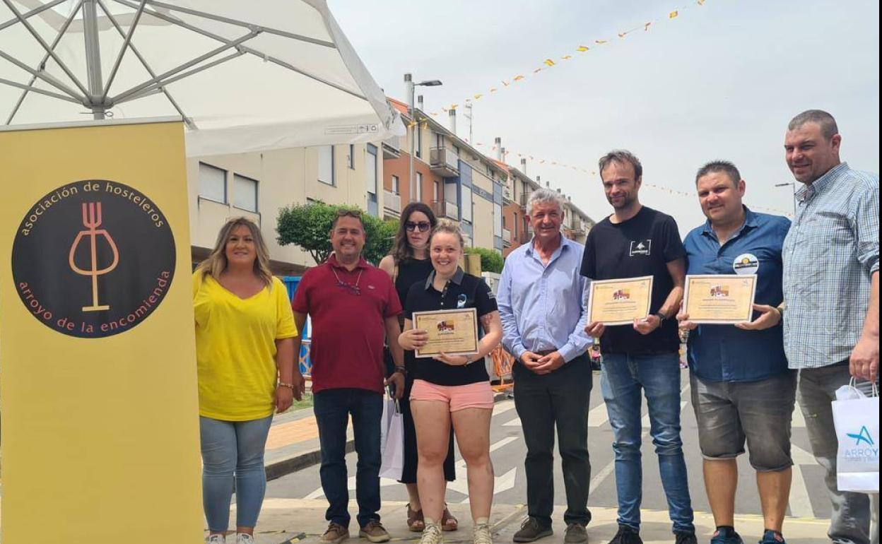 La Barbeería se alza con el primer premio del Concurso de Pinchos de Arroyo