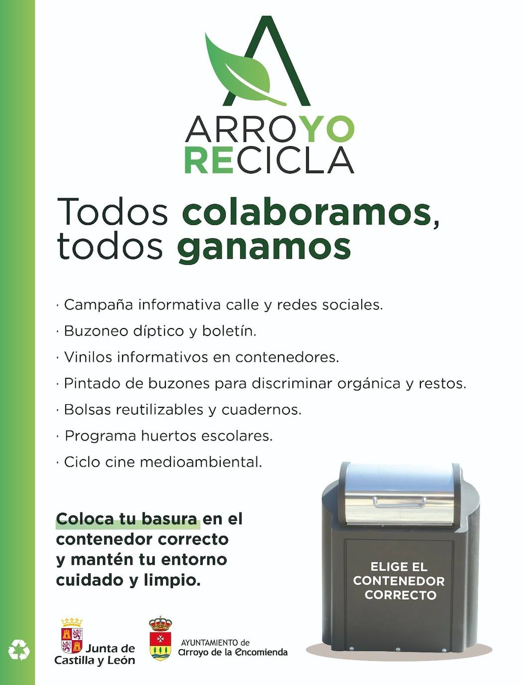 Imagen - Cartel campaña 'Arroyo Recicla'