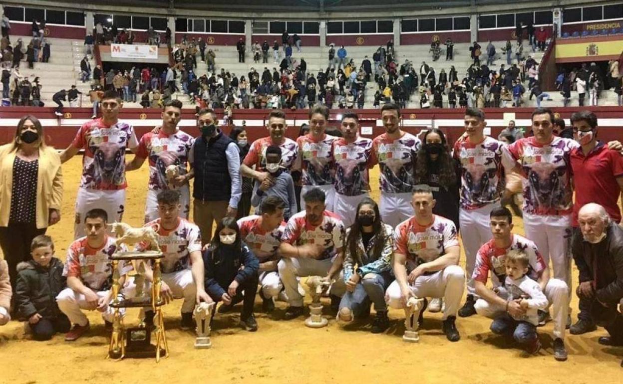 Recortadores en la final celebrada el pasado año 