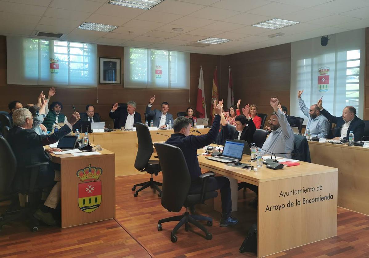 Los miembros del pleno aprobaron por mayoría absoluta la rebaja del 90% del tributo