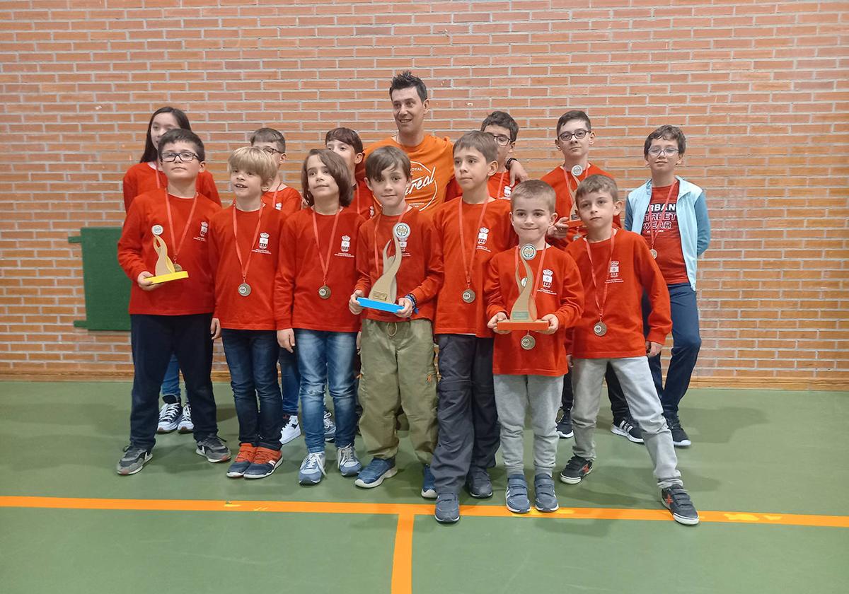 Participantes en los Juegos Escolares de la Diputación de Valladolid