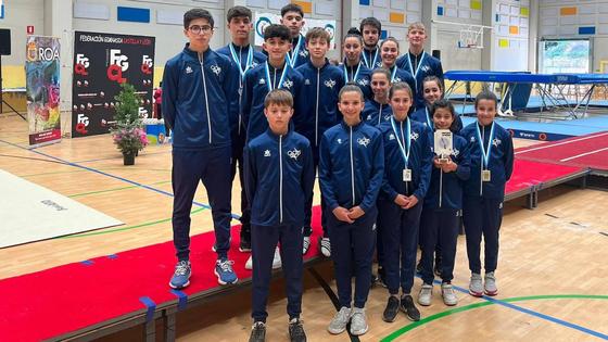 El gran salto medallístico de los gimnastas de trampolín