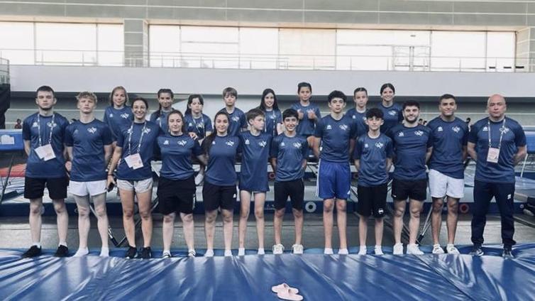 Arroyo, cantera de gimnastas de trampolín