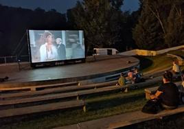 Cine en el anfiteatro de La Vega