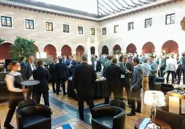 Celebración de una pasada edición de la Bolsa Internacional de Cereales del Duero