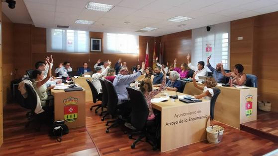 Arroyo celebra su primer Pleno tras la vuelta del verano