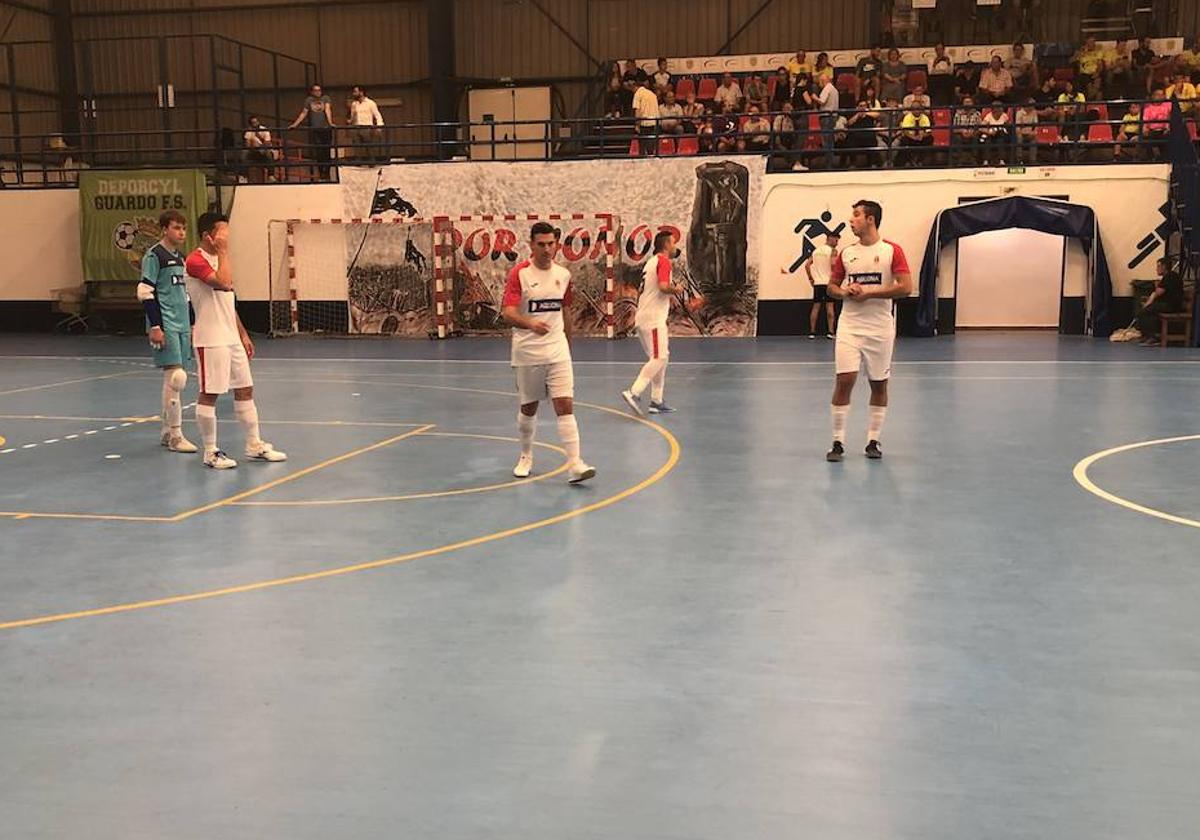 Partido celebrado el pasado sábado contra el Deporcyl Guardo FS