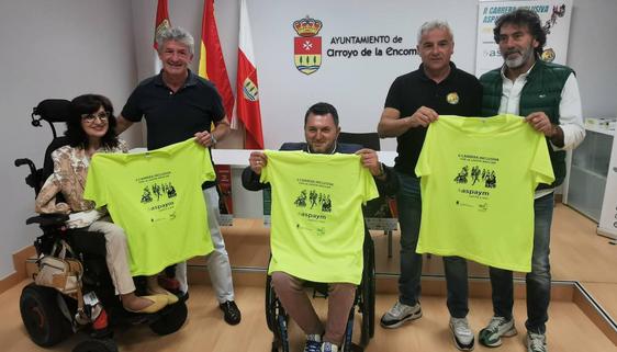 Arroyo y Aspaym presentan la II Carrera Inclusiva por la lesión medular